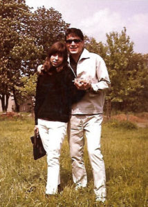 Das junge Paar Bärbel und Konstantin ca. 1964/65.