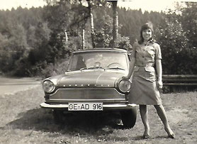 Das erste "Olper" Auto, angeschafft 1968: Die Borgward Arabella.